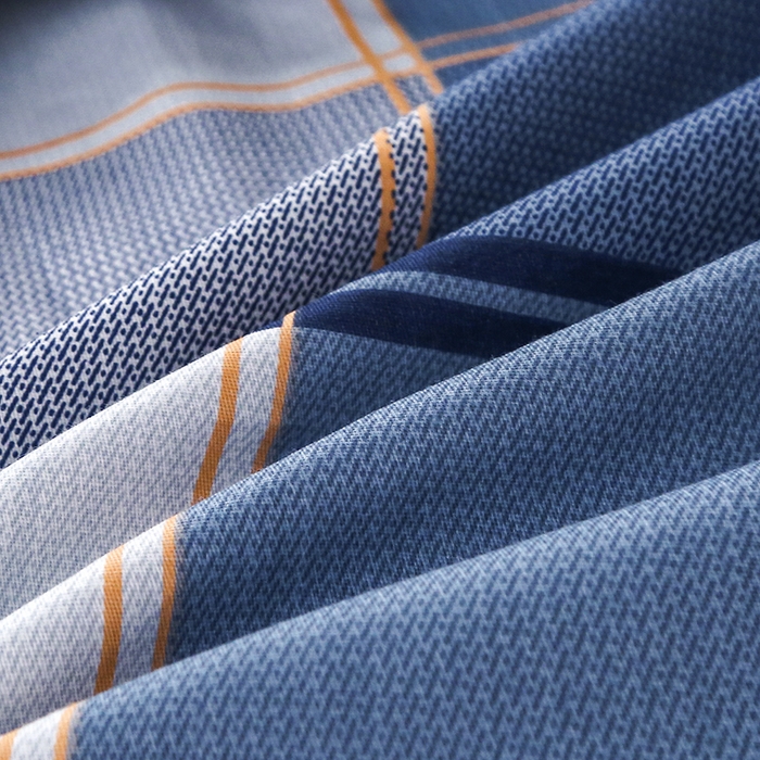 91家纺网 家纺一手货源 找家纺 乐旗 2025新款全棉12868学生宿舍三件套纯棉六件套装 潮流之星