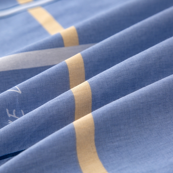 91家纺网 家纺一手货源 找家纺 乐旗 2025新款全棉12868学生宿舍三件套纯棉六件套装 幸福永恒