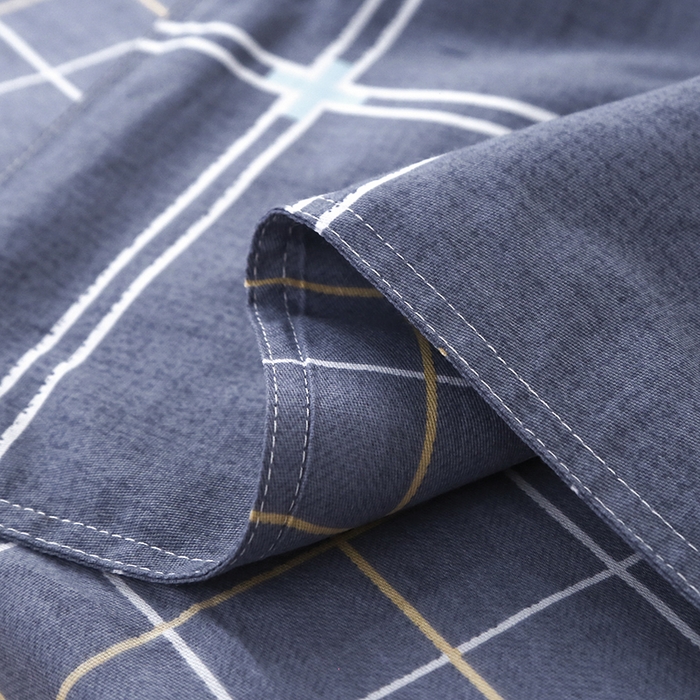 91家纺网 家纺一手货源 找家纺 乐旗 2025新款全棉12868学生宿舍三件套纯棉六件套装 时尚先生