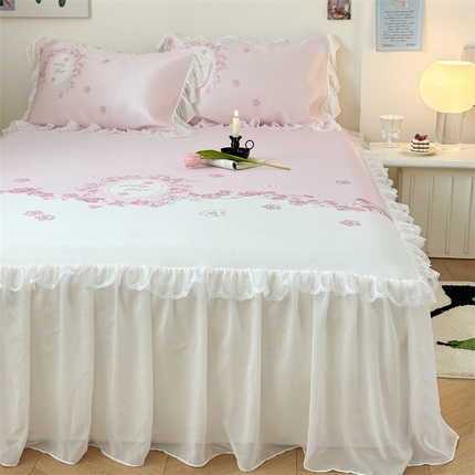 91家纺网 家纺一手货源 找家纺 （总）山茶家纺 2025新款凉感牛奶丝席