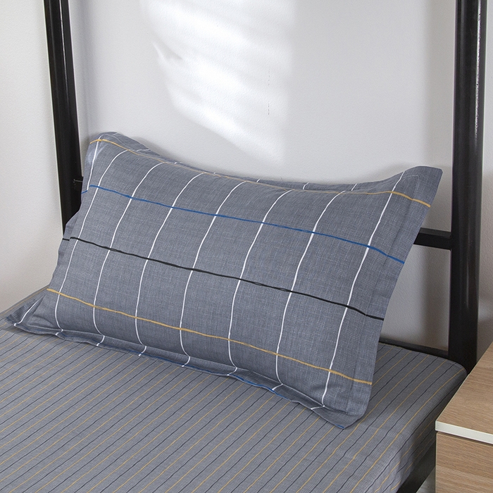 91家纺网 家纺一手货源 找家纺 乐旗 2025新款全棉12868学生宿舍三件套纯棉六件套装 润天格