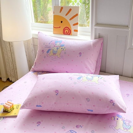 91家纺网 家纺一手货源 找家纺 （总）爱丽丝 2025新款正版授权三丽鸥全棉单枕套