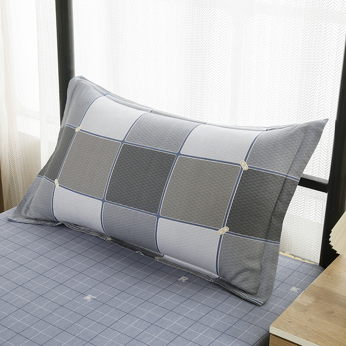 91家纺网 家纺一手货源 找家纺 乐旗 2025新款全棉12868学生宿舍三件套纯棉六件套装 思维空间