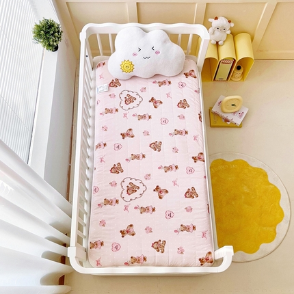 御棉坊 2025新款A类水洗棉儿童4D床垫 可爱达人