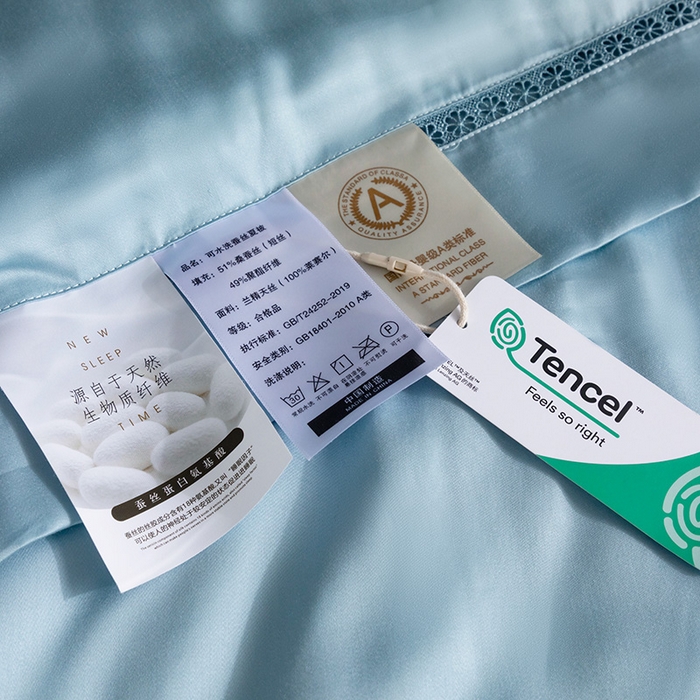 91家纺网 家纺一手货源 找家纺 （总）被靠被 2025新款可水洗蚕丝夏被-莱德