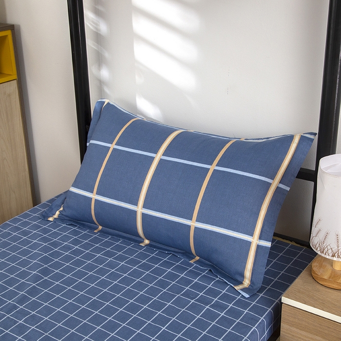 91家纺网 家纺一手货源 找家纺 乐旗 2025新款全棉12868学生宿舍三件套纯棉六件套装 格瑞斯