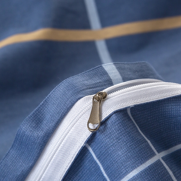 91家纺网 家纺一手货源 找家纺 乐旗 2025新款全棉12868学生宿舍三件套纯棉六件套装 格瑞斯