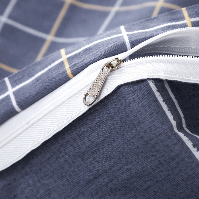 91家纺网 家纺一手货源 找家纺 乐旗 2025新款全棉12868学生宿舍三件套纯棉六件套装 时尚先生