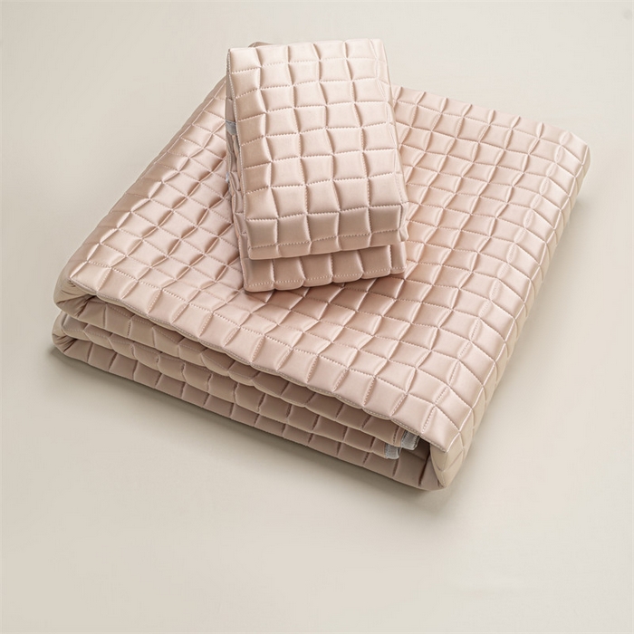 91家纺网 家纺一手货源 找家纺 （总）罗优家纺 2025新款水光美 肤冰块凉席