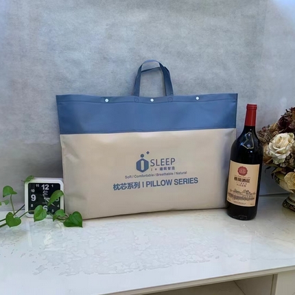 91家纺网 家纺一手货源 找家纺 （总）爱尔记忆枕芯 2023新款水洗棉中间小方格花型蝶形枕芯