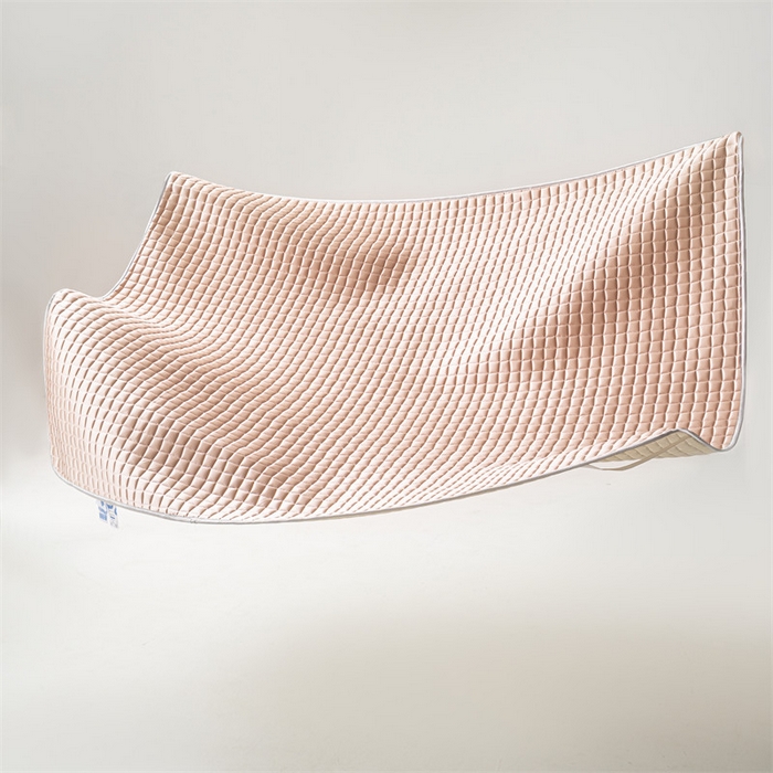 91家纺网 家纺一手货源 找家纺 罗优家纺 2025新款水光美 肤冰块凉席 蜜豆粉