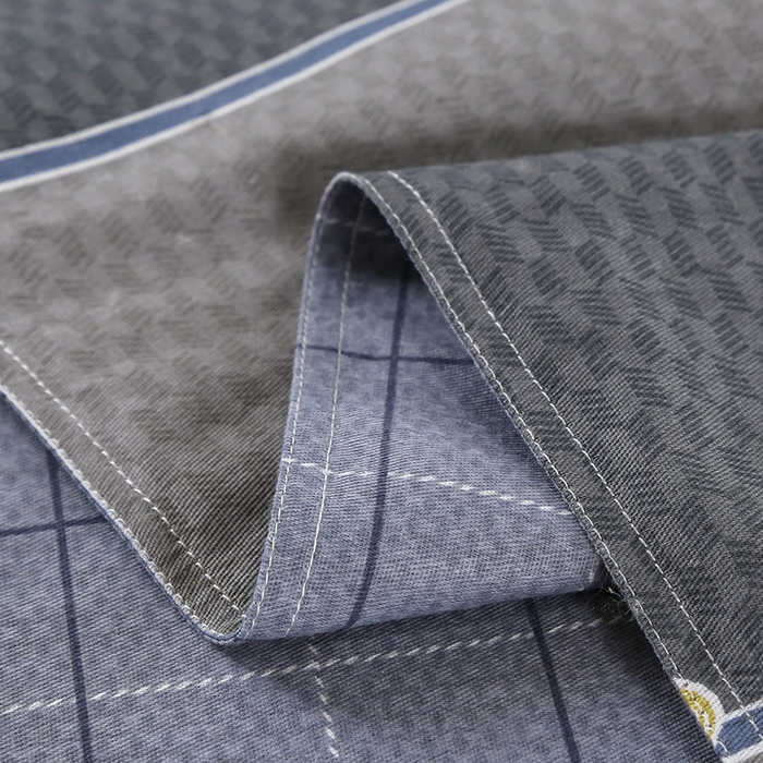 91家纺网 家纺一手货源 找家纺 乐旗 2025新款全棉12868学生宿舍三件套纯棉六件套装 思维空间