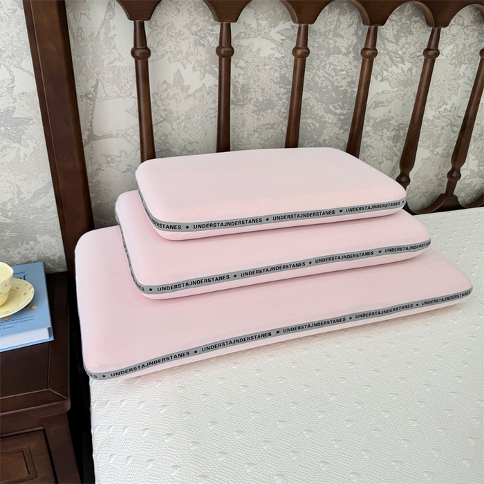 91家纺网 家纺一手货源 找家纺 （总）昕科 2025新款豆芙深睡记忆棉亲子枕-实拍-零压生物基记忆棉儿童枕头记忆棉学生枕生物基成人枕芯