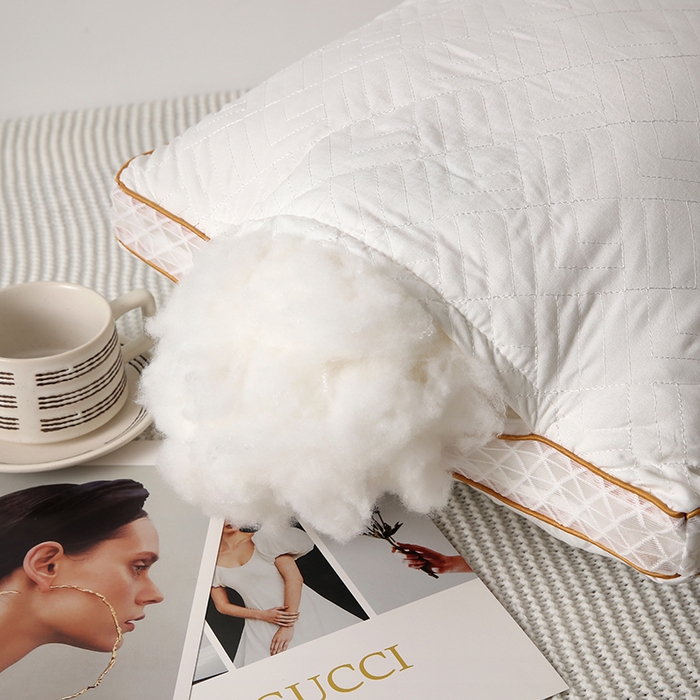 91家纺网 家纺一手货源 找家纺 （总）雅晨枕芯 2025新款大豆蛋白纤维枕立体网边枕头枕芯护颈椎助睡眠酒店枕