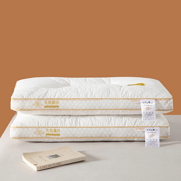 91家纺网 家纺一手货源 找家纺 （总）雅晨枕芯 2025新款大豆蛋白立体护颈椎枕头枕芯五星级酒店单人枕头宿舍家用