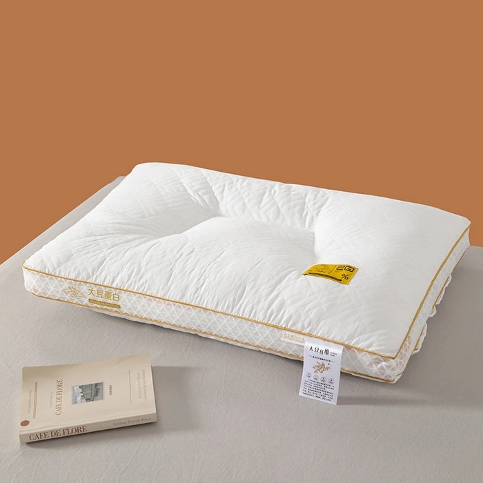 91家纺网 家纺一手货源 找家纺 （总）雅晨枕芯 2025新款大豆蛋白立体护颈椎枕头枕芯五星级酒店单人枕头宿舍家用