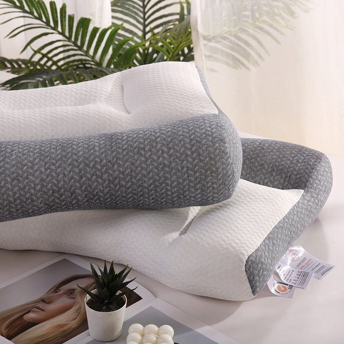 91家纺网 家纺一手货源 找家纺 （总）雅晨枕芯 2025新款针织棉SPA按摩枕水立方星级品质枕头枕芯针织棉按摩枕