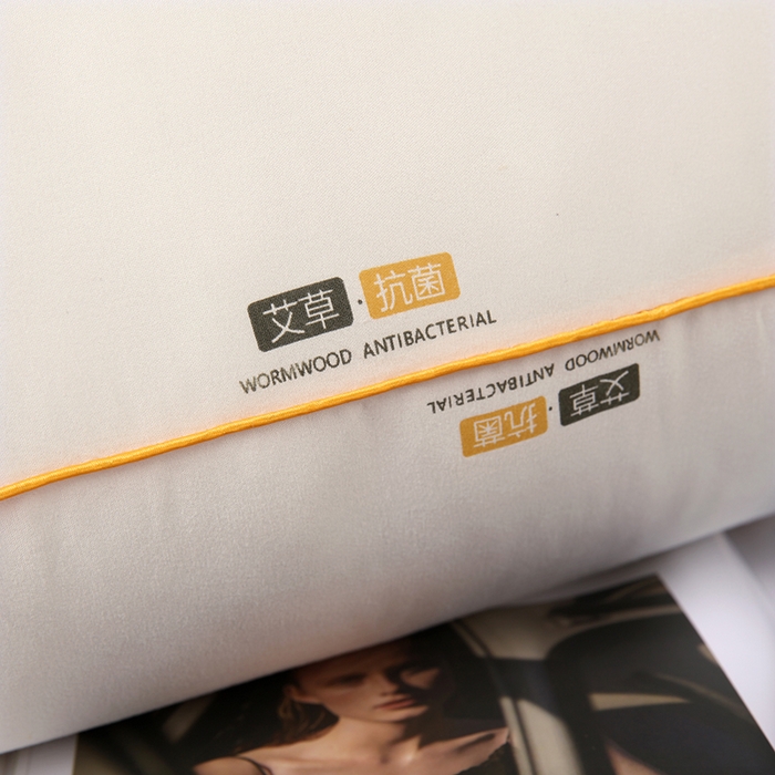 91家纺网 家纺一手货源 找家纺 （总）雅晨枕芯 2025新款艾草驱蚊枕芯枕头防菌直播热款艾草枕头护颈椎助睡眠抗菌纤维单人双人枕芯