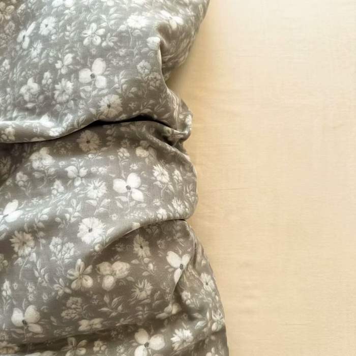 91家纺网 家纺一手货源 找家纺 栩裕纺织 2026新款全棉双层纱四件套 复古美人