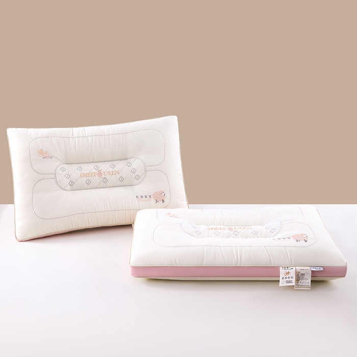 91家纺网 家纺一手货源 找家纺 质先生枕皮 2025新款大豆羊绒枕枕头枕芯枕皮 白色 48x74cm枕皮一只