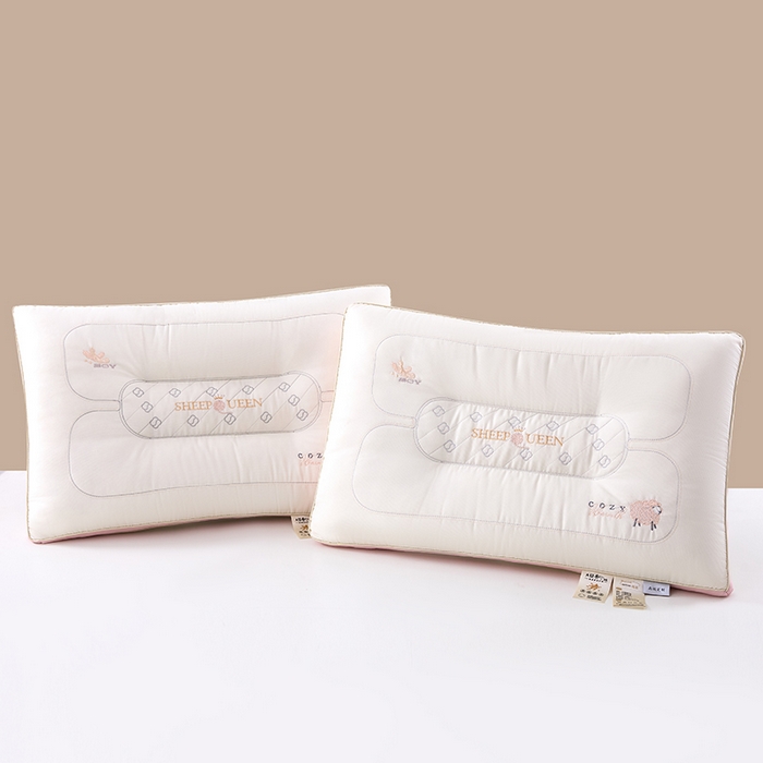 91家纺网 家纺一手货源 找家纺 质先生枕皮 2025新款大豆羊绒枕枕头枕芯枕皮 白色 48x74cm枕皮一只