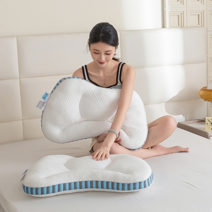 91家纺网 家纺一手货源 找家纺 （总）质先生枕皮 2025新款针织云朵枕枕头枕芯枕皮