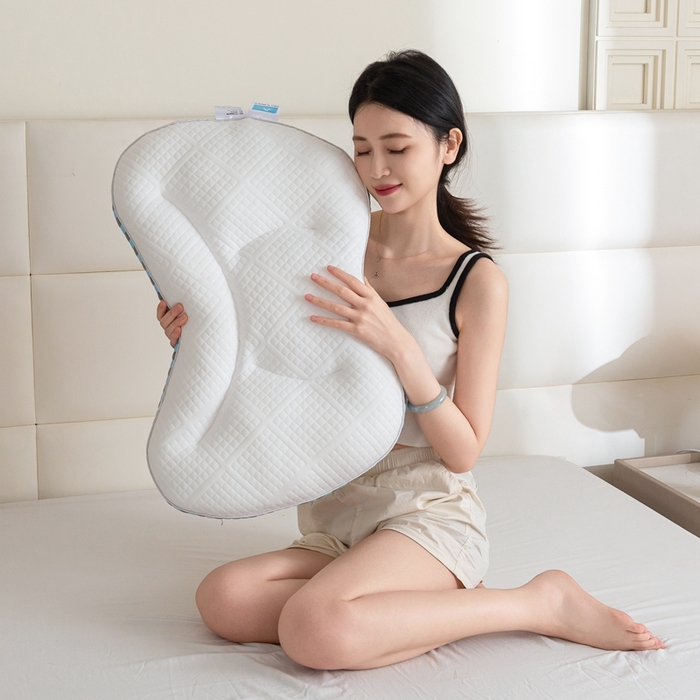 91家纺网 家纺一手货源 找家纺 （总）质先生枕皮 2025新款针织云朵枕枕头枕芯枕皮