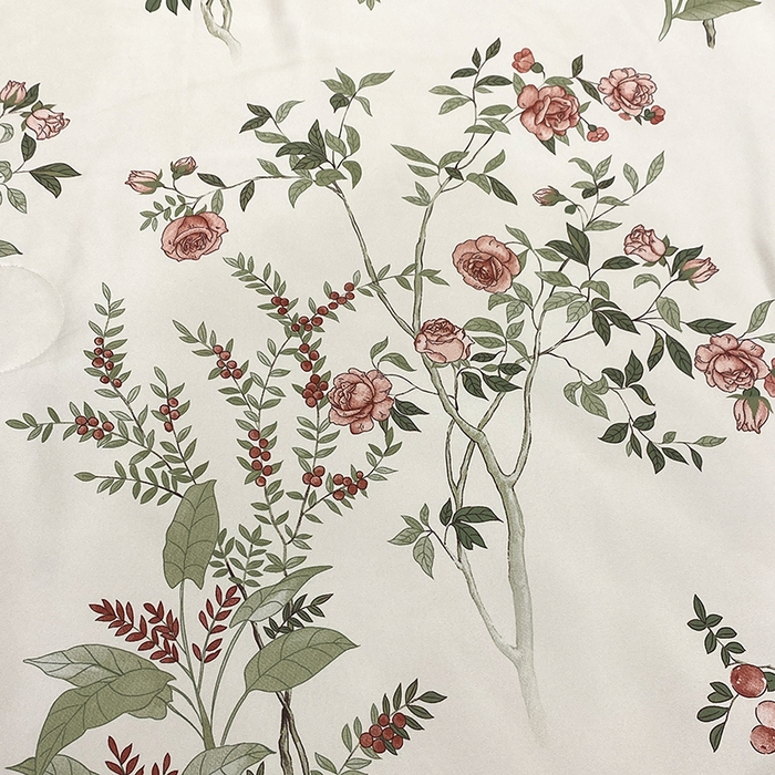 91家纺网 家纺一手货源 找家纺 宇彬家纺 2025直播新品水洗真丝冰丝双层花边天丝夏被夏天空调被夏凉被可水洗单夏被枕套三件套床单夏被四件套 果实（粉)