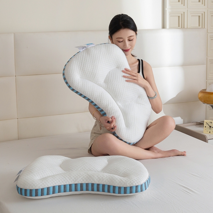 91家纺网 家纺一手货源 找家纺 （总）质先生枕皮 2025新款针织云朵枕枕头枕芯枕皮