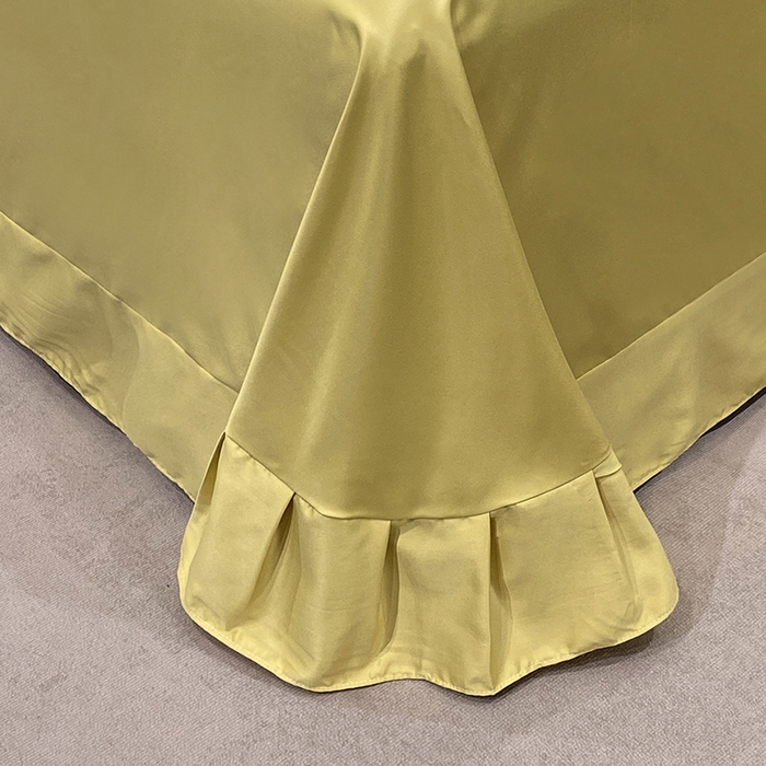 91家纺网 家纺一手货源 找家纺 宇彬家纺 2025直播新品水洗真丝冰丝双层花边天丝夏被夏天空调被夏凉被可水洗单夏被枕套三件套床单夏被四件套 花漾 米