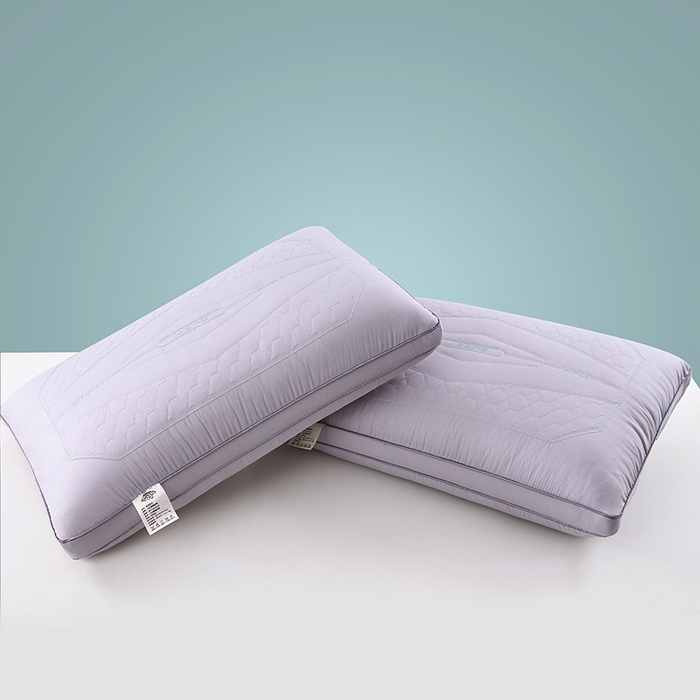 91家纺网 家纺一手货源 找家纺 质先生枕皮 2025新款豆本护颈热熔枕枕头枕芯枕皮 灰色 48x74cm枕皮一只