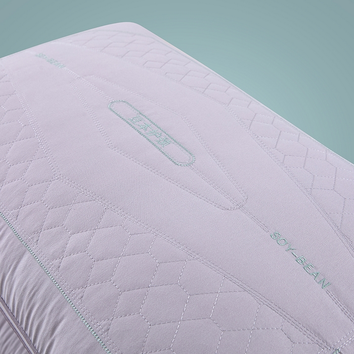 91家纺网 家纺一手货源 找家纺 质先生枕皮 2025新款豆本护颈热熔枕枕头枕芯枕皮 灰色 48x74cm枕皮一只