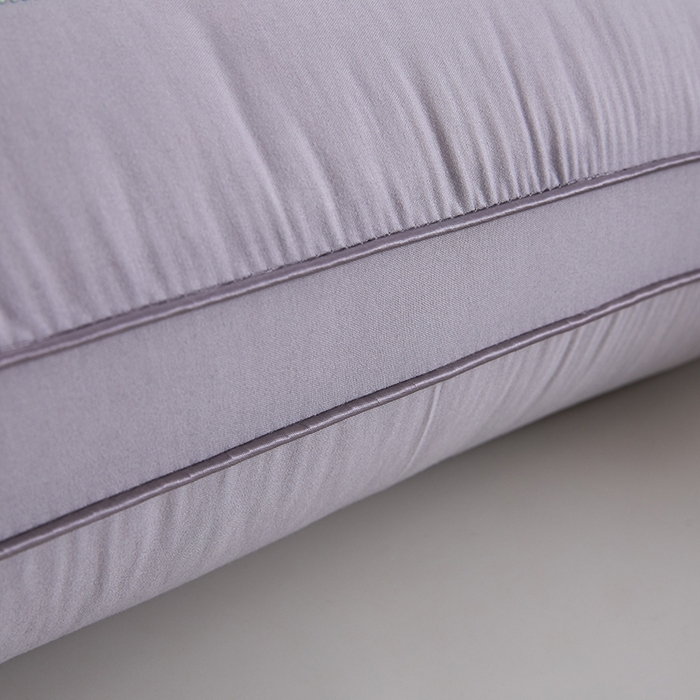 91家纺网 家纺一手货源 找家纺 质先生枕皮 2025新款豆本护颈热熔枕枕头枕芯枕皮 灰色 48x74cm枕皮一只