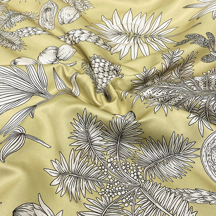 91家纺网 家纺一手货源 找家纺 宇彬家纺 2025直播新品水洗真丝冰丝双层花边天丝夏被夏天空调被夏凉被可水洗单夏被枕套三件套床单夏被四件套 热带雨林