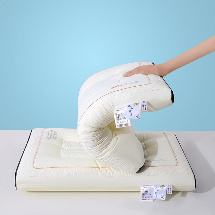 91家纺网 家纺一手货源 找家纺 （总）质先生枕皮 2025新款大凉山苦荞枕枕头枕芯枕皮