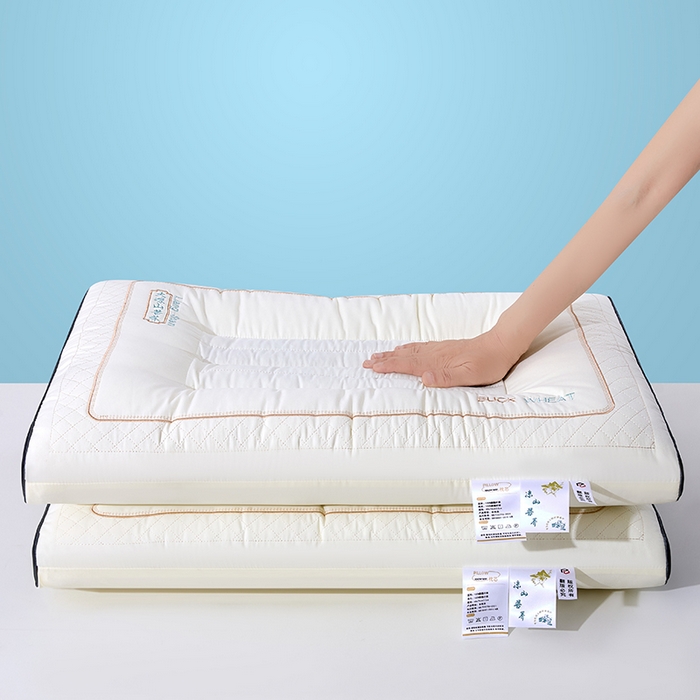 91家纺网 家纺一手货源 找家纺 （总）质先生枕皮 2025新款大凉山苦荞枕枕头枕芯枕皮