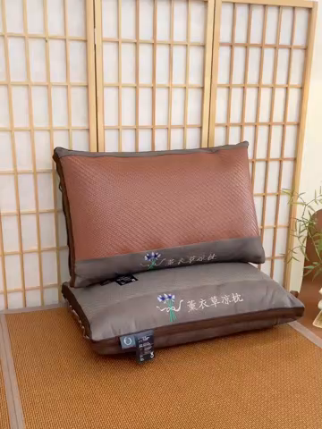 91家纺网 家纺一手货源 找家纺 （总）雅晨枕芯 2025新款薰衣草凉枕冰藤夏天凉爽枕头枕芯