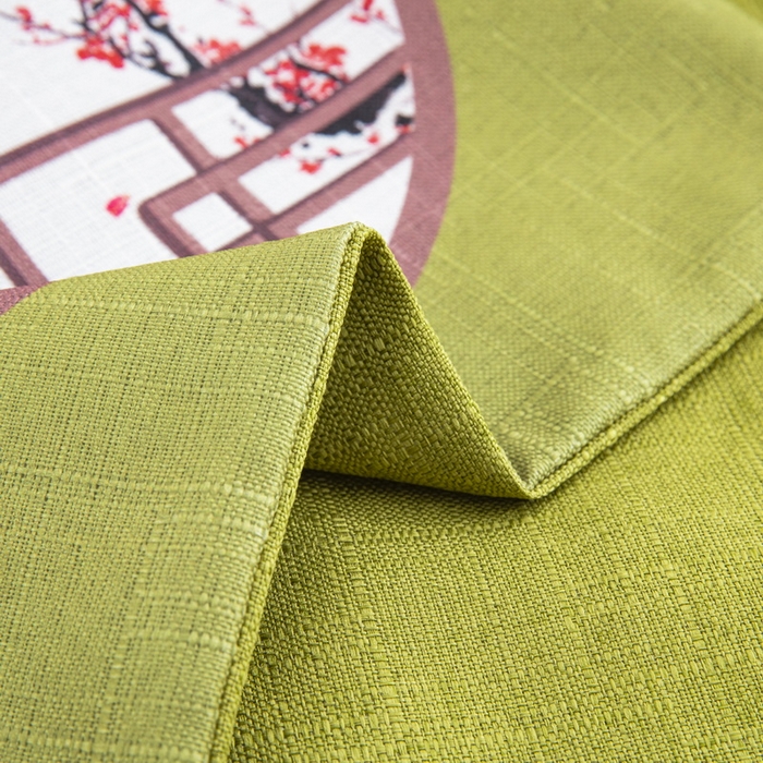 91家纺网 家纺一手货源 找家纺 雅晨枕芯 2025新款新中式三水名族风客厅靠垫沙发靠垫枕奢华时尚飘窗枕 绿色