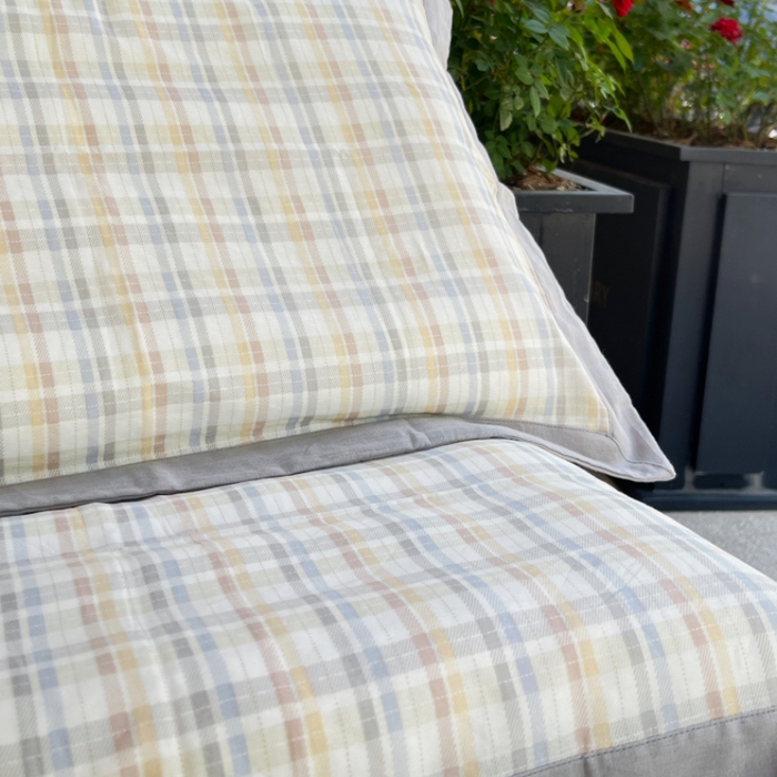 91家纺网 家纺一手货源 找家纺 棉生活家纺 2025春夏新款A类全棉纯棉儿童纱布单枕套 枕套单件 二丁目