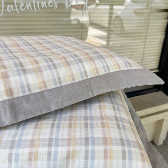 91家纺网 家纺一手货源 找家纺 棉生活家纺 2025春夏新款A类全棉纯棉儿童纱布单枕套 枕套单件 二丁目