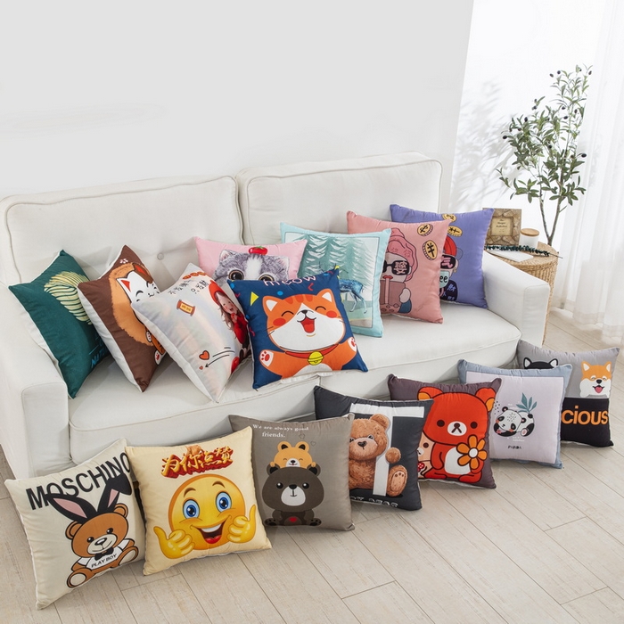 91家纺网 家纺一手货源 找家纺 （总）雅晨枕芯 2025新款卡通抱枕沙发客厅靠枕宿舍卧室靠背午觉办公护腰枕