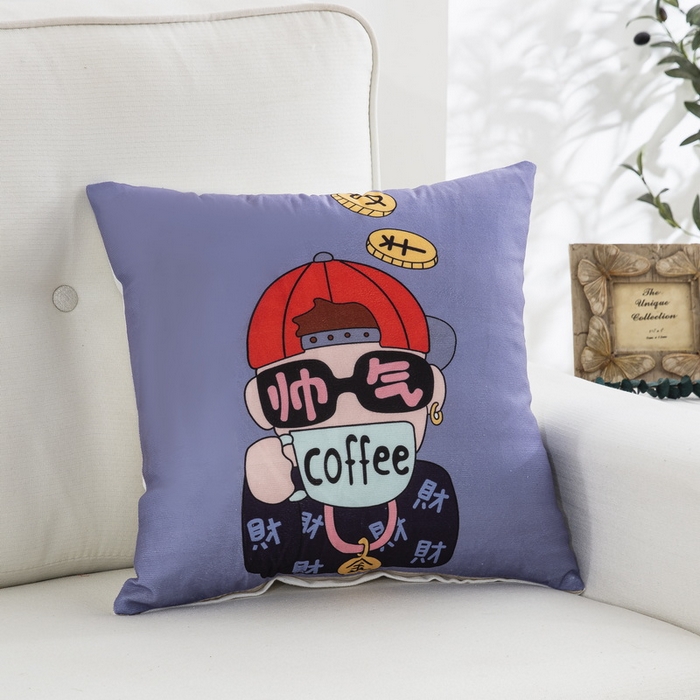 91家纺网 家纺一手货源 找家纺 （总）雅晨枕芯 2025新款卡通抱枕沙发客厅靠枕宿舍卧室靠背午觉办公护腰枕