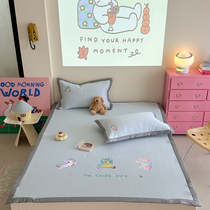 （总）柚子YOUTH 2025新款中分子华夫格凉感凉席