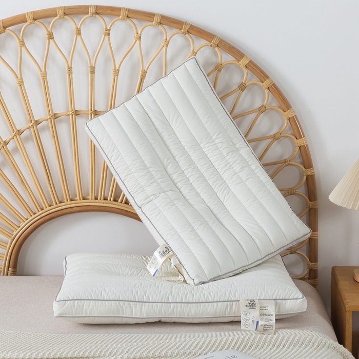 91家纺网 家纺一手货源 找家纺 （总）境月枕芯坊 2025新款全棉纯棉立体荞麦舒适枕枕头枕芯