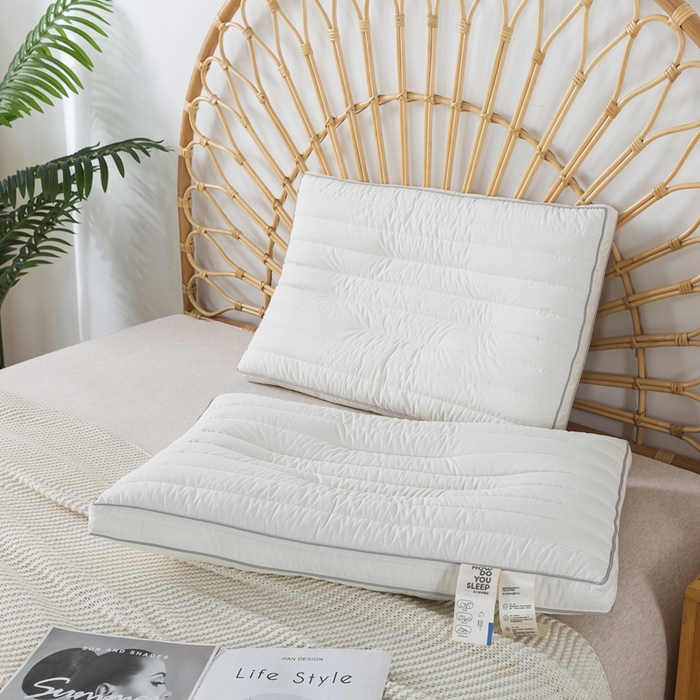 91家纺网 家纺一手货源 找家纺 （总）境月枕芯坊 2025新款全棉纯棉立体荞麦舒适枕枕头枕芯