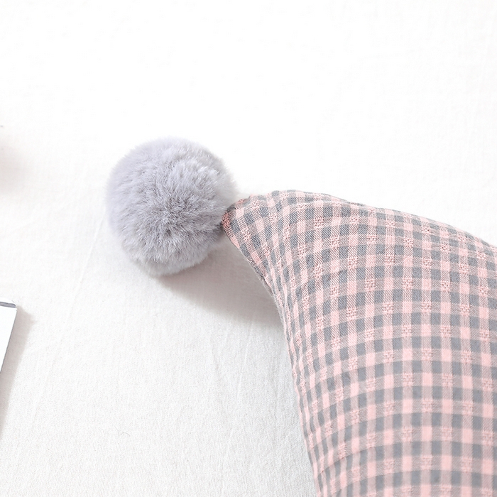 91家纺网 家纺一手货源 找家纺 糖果枕芯 2025新款异性荞麦枕月亮枕调理颈椎枕头枕芯 小月亮 灰色