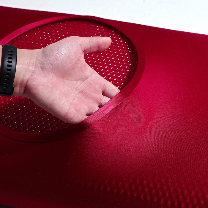 91家纺网 家纺一手货源 找家纺 糖果枕芯 2025新款3D凝胶枕石榴枕枕头线下门店同款慢回弹舒适枕枕头枕芯 石榴凝胶-大红