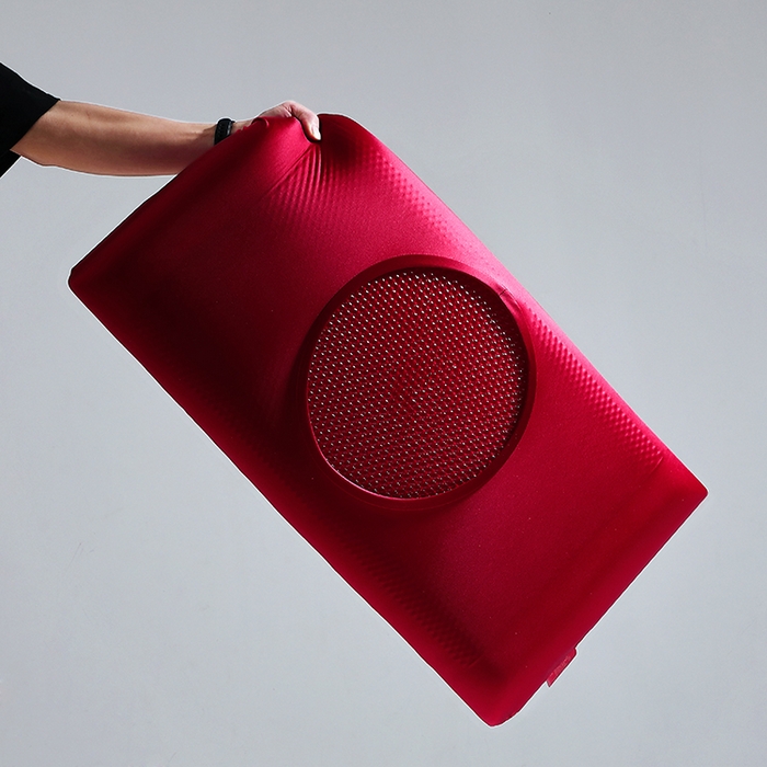 91家纺网 家纺一手货源 找家纺 糖果枕芯 2025新款3D凝胶枕石榴枕枕头线下门店同款慢回弹舒适枕枕头枕芯 石榴凝胶-大红