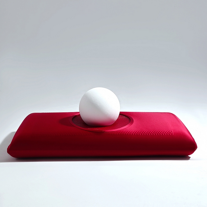 91家纺网 家纺一手货源 找家纺 糖果枕芯 2025新款3D凝胶枕石榴枕枕头线下门店同款慢回弹舒适枕枕头枕芯 石榴凝胶-大红