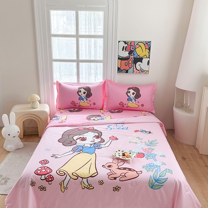91家纺网 家纺一手货源 找家纺 （总）眷恋家纺 2025新款卡通全棉夏被夏凉被空调被三件套四件套